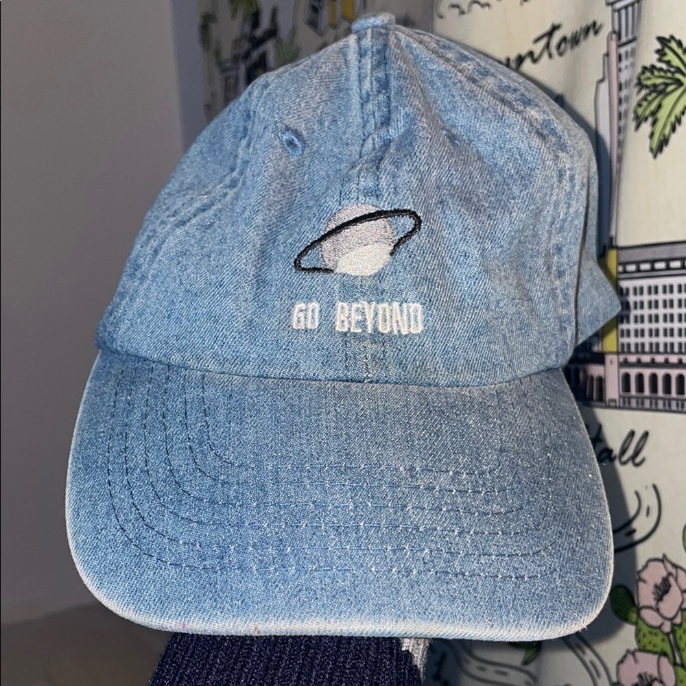 Blue Denim 'Go Beyond' Cap